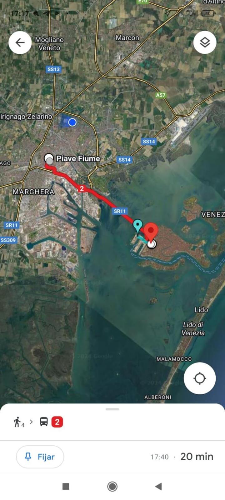 Appartamento Arte E Cinema - 10 Min Da Venezia Mestre Esterno foto